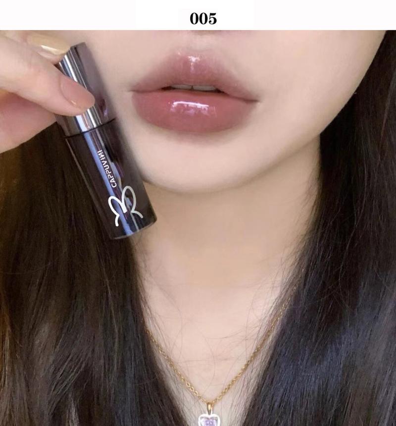 Product Introduction of Son Bóng, Ống Đen Cà Phê Cappuccino, Bóng, Máy Chà Môi Trà Bong Bóng, Màu Sắc, Làm Mờ Đường Viền Môi, Dầu Dưỡng Ẩm, Dầu Dưỡng Ẩm 28