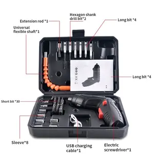 SET MESIN BOR CORDLESS TOOLS SCREWDRIVER ORI COD