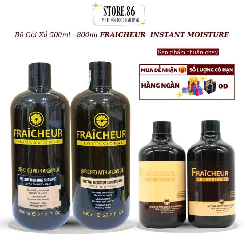 【Chính hãng】 【 Mẫu bán chạy】 Combo dầu Gội xả Fraicheur dưỡng ẩm 500ml - 800ml…