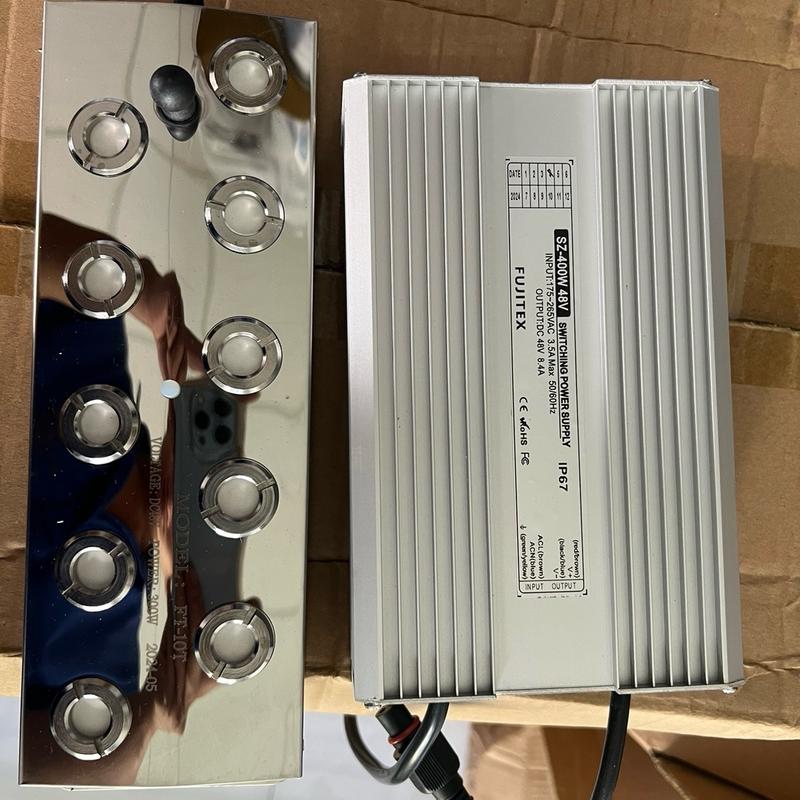 Combo vỉ phun sương 10 mắt + nguồn 48v 4
