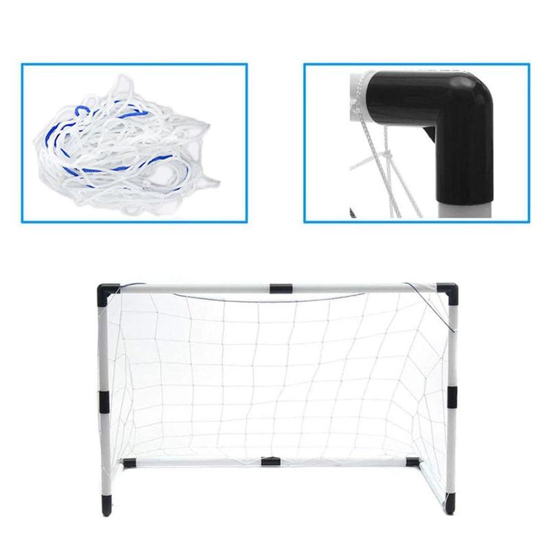 Product Introduction of Mini Football Goal Football Net Children'S Football Practice Indoor Outdoor Assembly Simple Ball Pump, With Net 19