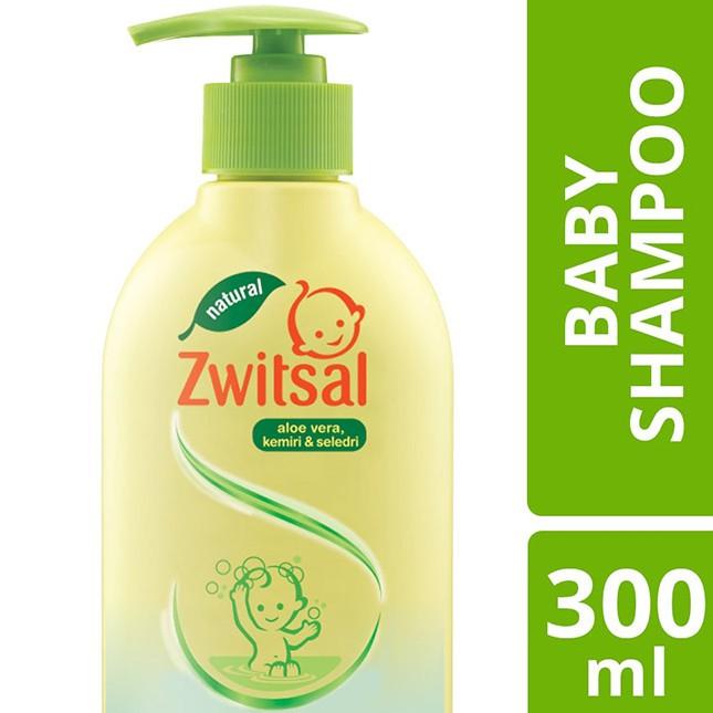 Zwitsal Baby Shampoo Natural Aloe Vera Pouch refill 250ml 250 ml 0