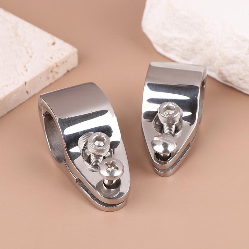 Tay áo bằng thép không gỉ, được đánh bóng gương, được làm bằng thép không gỉ 316, tay áo thân mở, thích hợp cho phần cứng mái hiên du thuyền và hàng hải 6