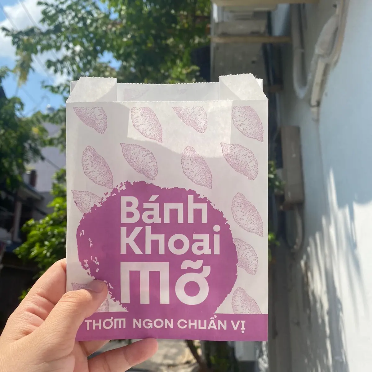 Túi đựng bánh khoai mỡ chiên 100 túi