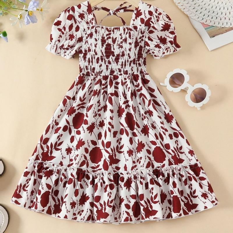 Product Introduction of Váy Trẻ Em, Hàng Mới Về Mùa Hè, Mỏng, Phong Cách Phương Tây Ngọt Ngào Váy Hoa Công Chúa, Dành Cho Bé Gái, Làm Bằng Voan 4