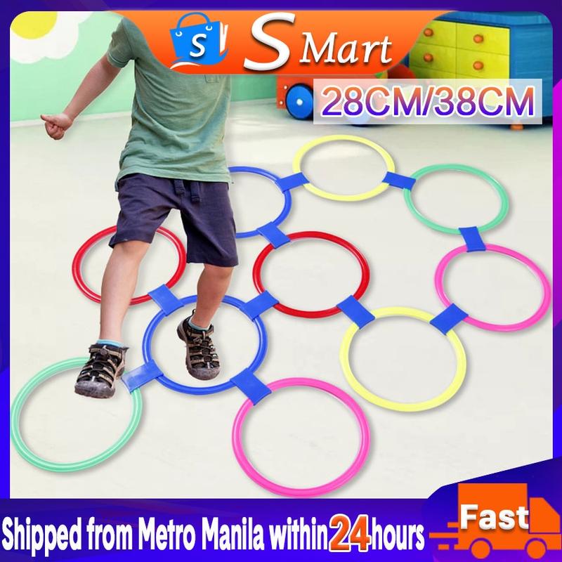 【In Stock】10OPcs/Set Juggling Rings Set Jumping Ring Game Sports ...
