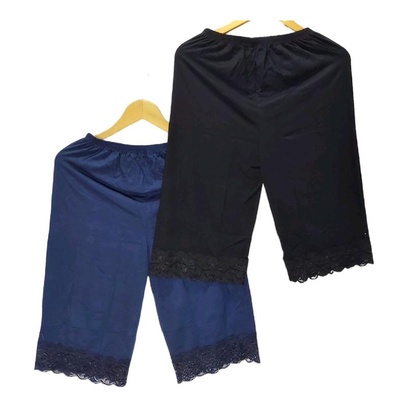 Celana Kulot Pendek Renda Daleman Rok Pendek Wanita Rayon 7