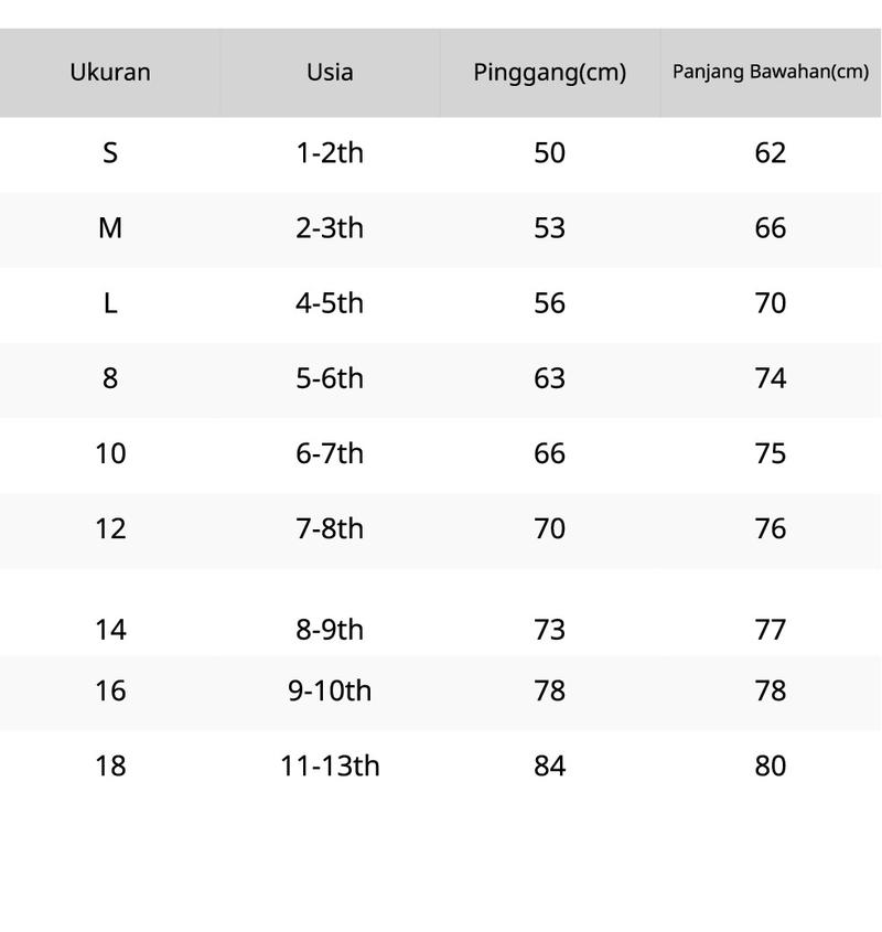 Product Introduction of CELANA PANJANG CHINO CARGO PANT ANAK 1-13 TAHUN UNISEX 0