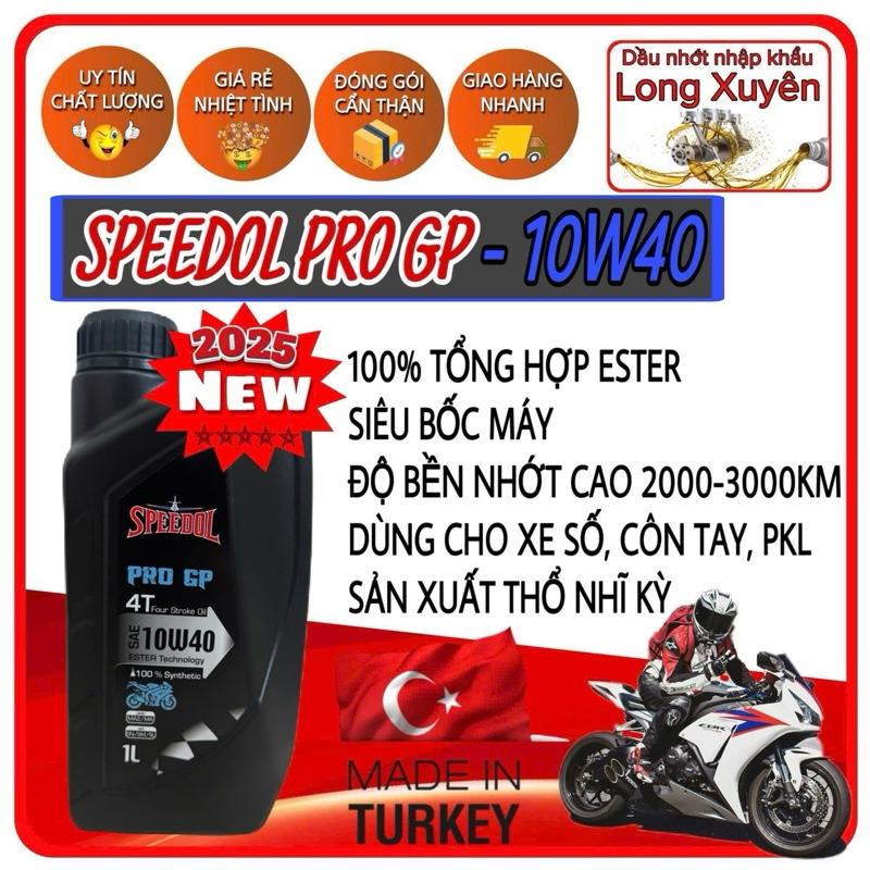 Nhớt Speedol Pro Gp 10w40 100% Tổng hợp Ester