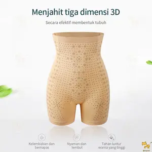 Korset Celana Infrared Ori - Celana Korset Pelangsing Perut Buncit - Korset Wanita Viral Waist Seemless Boxer High Seamless xl milo shapewear