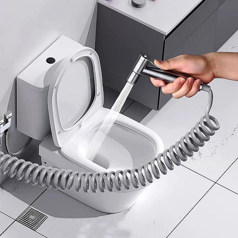 Faucet Household Companion Bathroom Shower Head Self-Cleaning Handheld Toilet Spray Gun Matching Pressurization Flushing Device 4