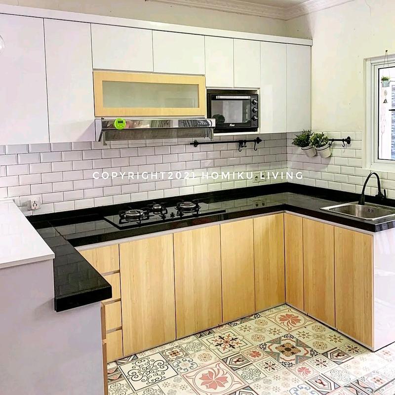 Kitchen set kabinet dapur finishing HPL Tahan Lama 2