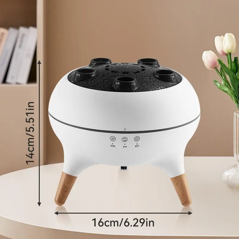 Jellyfish Design Essential Oil Diffuser, Air Humidifier with Rhythmic Spray & Colorful Light, Timed Humidifier with Remote Control for Home, Office, Bedroom 1