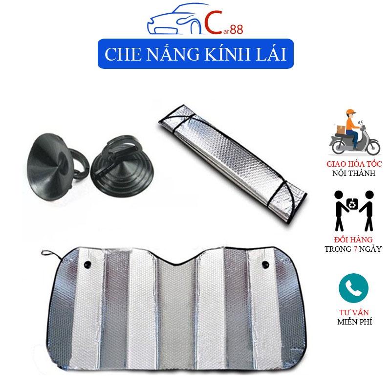 (6) Tấm Che Nắng Kính Lái Ô Tô Tráng Bạc Hai Mặt Cao Cấp