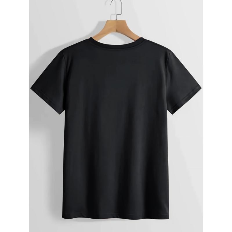 Women'S Faith Printed Round Neck Short Sleeve T-Shirt 8