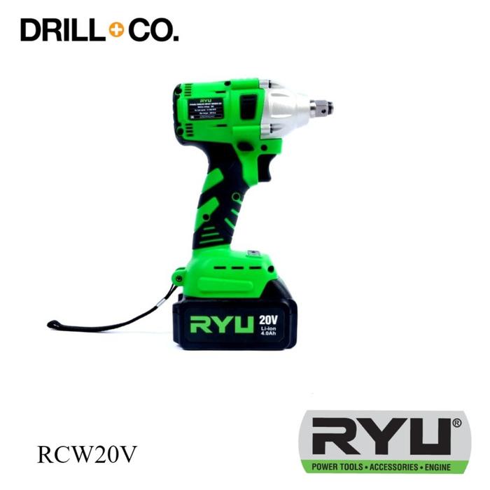 Gambar RYU Cordless Impact Wrench RCW 20 V Pembuka Baut Baterai RCW20V 320 Nm dari Drill&Co Kota Administrasi Jakarta Barat Tokopedia