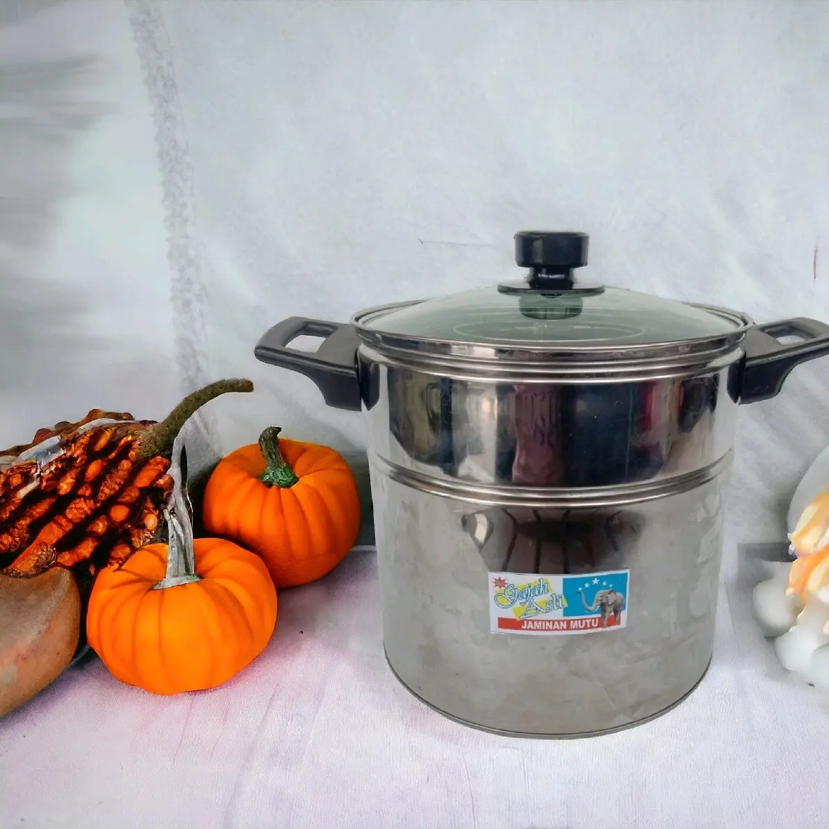 PROMO dandang bakso mini tutup kaca uk20cm Kitchenware