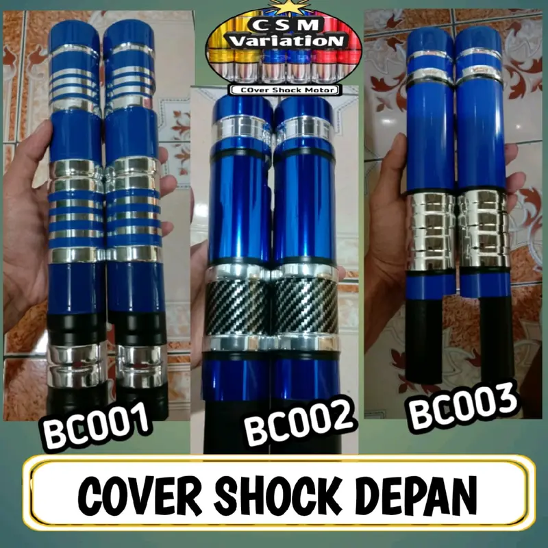 Covershock Depan Sepeda MOTOR METIC / Motor Beat, Vario, Mio, Scoopy, Spacy, Aerox, Spin, New soul GT, Nex11, PCX. 0