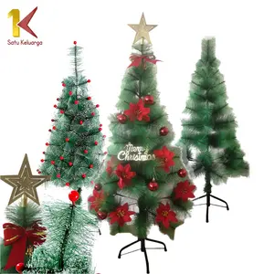 [COD] SK C208 Pohon Natal 120CM 4F Pohon Natal Jarum Dekorasi Rumah Hiasan Natal Pohon Cemara