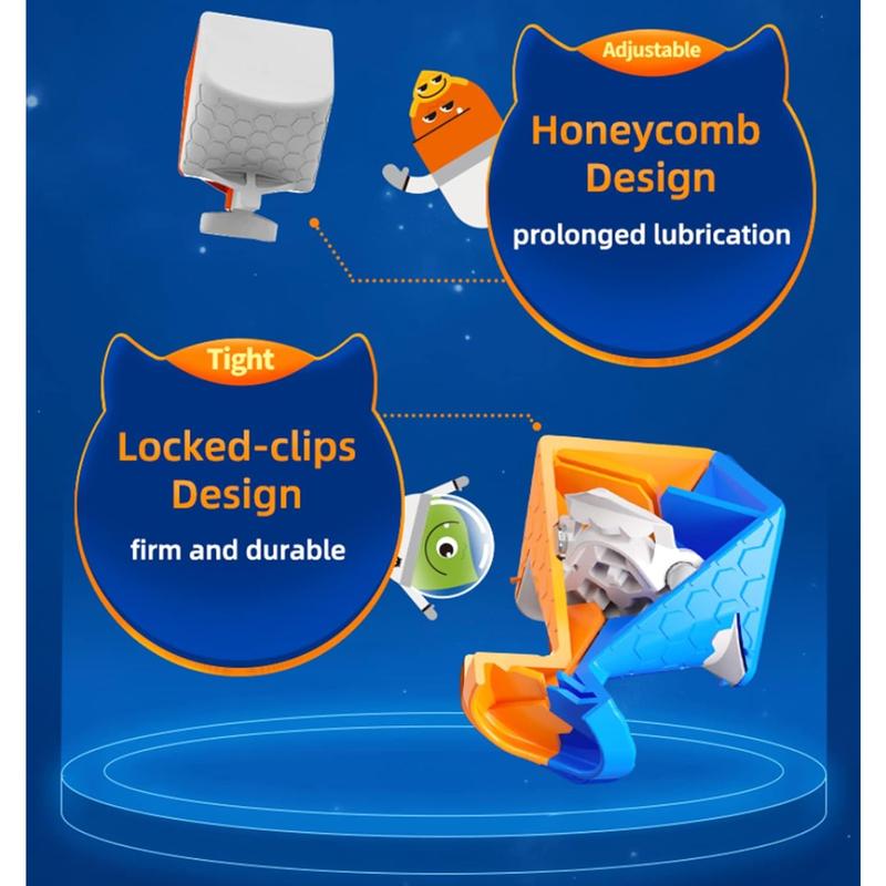 GAN Monster Go Cube EDU 3x3 Magnetic Speed Cube Teka-teki Pendidikan Permainan Mainan untuk Kanak-kanak, Pemula dan Dewasa 3