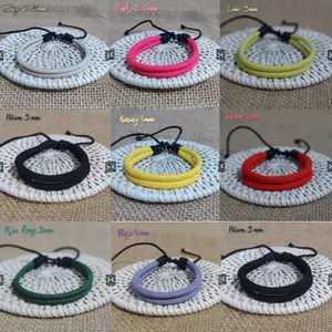 HOUSE OF TAMBIYU Gelang Prusik 2 Layer Bulat motif Banyak