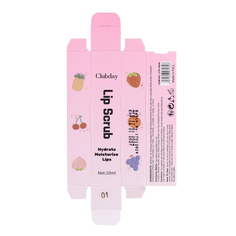 Product Introduction of Lip Makeup Fruit Flavor Lip Gloss Lipstick Moisturizing Hose Exfoliating Skin Moisturizing Lip Facial Scrub 19
