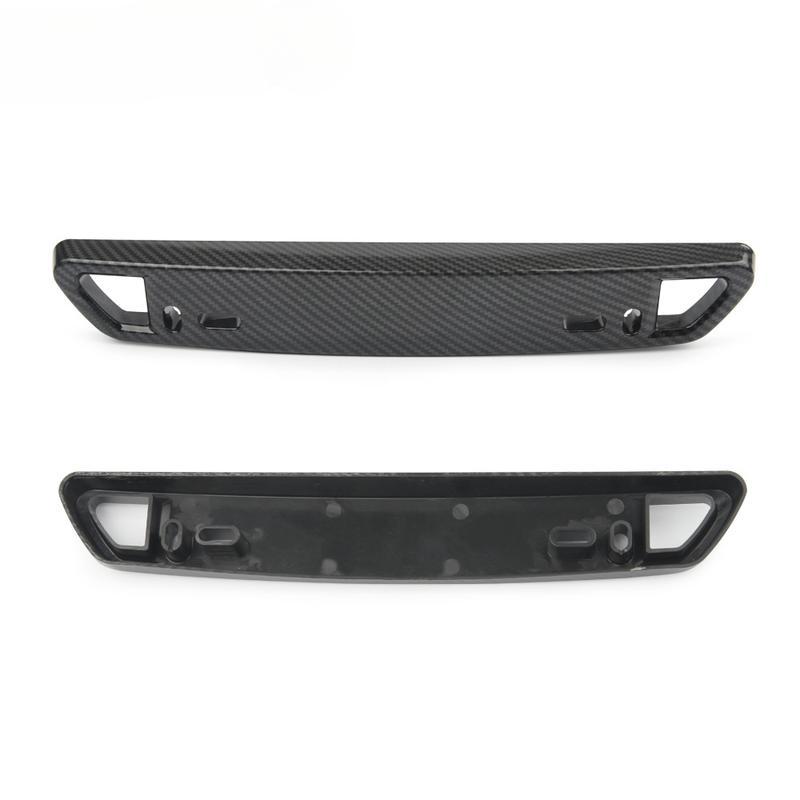 Phụ Kiện Sửa Đổi Xe Hơi, Họa Tiết Sợi Carbon, Khung Biển Số, Giá Đỡ Biển Số Trang Trí 4