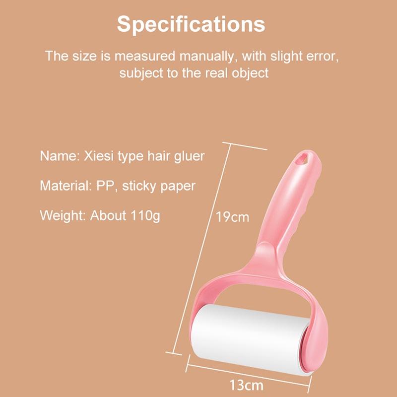 Product Introduction of Pet Hair Comb Sticky Lint Roller Hair Roller Fur Cleaner Clothes Cleaning Dust Removal 24