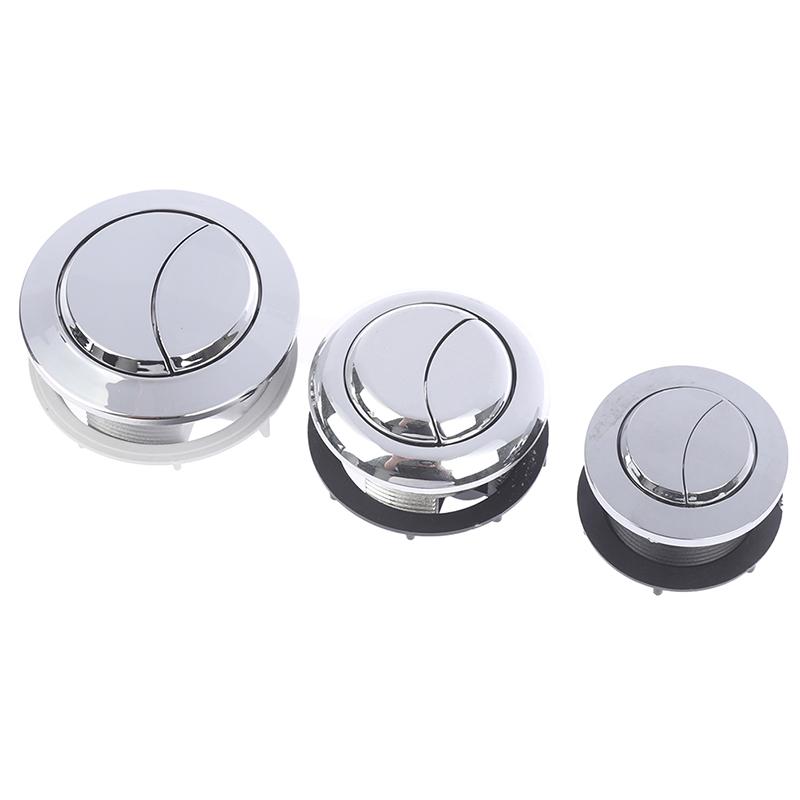 1pc Dual Flush Toilet Tank Button Round Shape Toilet Push Dual Flush ...