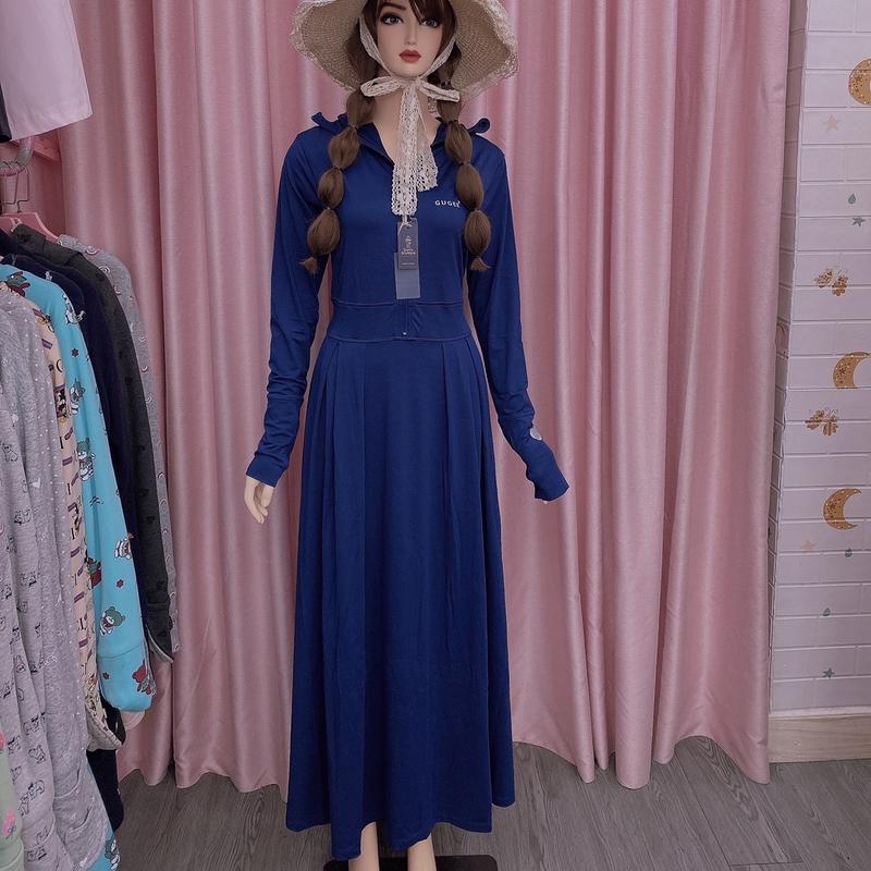 Quần váy choàng chống nắng SUNNY liền cao cấp Gugee chống tia uv Nữ