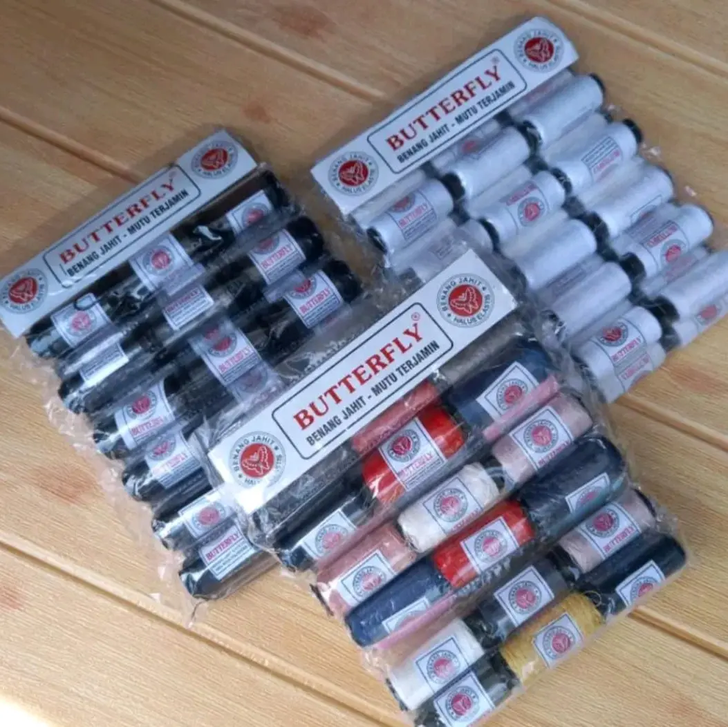 BENANG JAHIT BUTTERFLY  isi 36 Kualitas Bagus