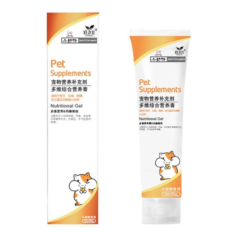 Product Introduction of Dorrikey Pet Supplement Nutritional & Hairball Gel For Hamster Rabbit Chinchilla 3