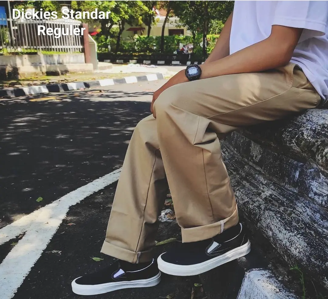 Celana Chino Panjang Pria REGULAR Straight Leg Katun Twill Warna Mocca Premium Original Fashion Terbaru Model Longgar Gombrang Tidak Melar Celana Pria Terlaris Kekinian Korean Style Skate Distro Formal celanachinos