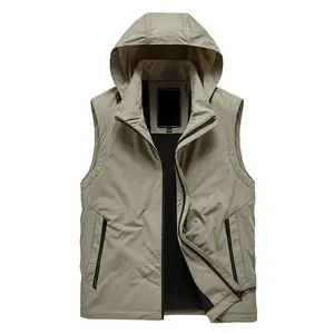 ADS EXCLUSIVE VEST ROMPI CASUAL HOODIE AQUATECH WATERPROOF/WINDPROOF TERBARU Tebal Pria Wanita Unisex