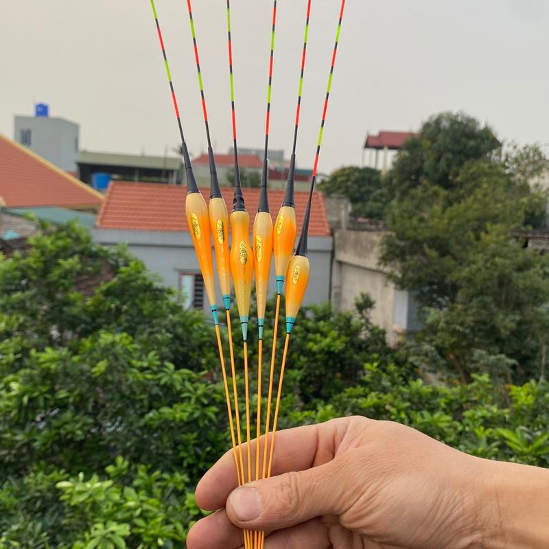  Phao câu cá ,phao câu đơn ,phao điện ban đêm  bách diệp BK không đổi màu tăm sáng nhìn rõ 