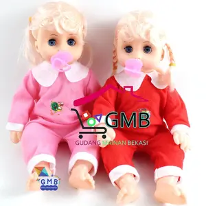 MAINAN ANAK PEREMPUAN BONEKA BAYI DOT SUSU MAINAN BONEKA BAYI MENANGIS PR-17267