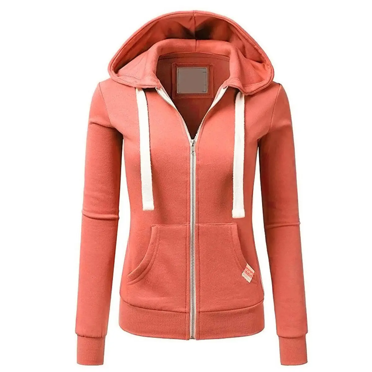 [New Model] Idle Style New Hoodie Women's Sports Pocket Cardigan Zipper Hoodie Ins Fashion✨[Angel]✨