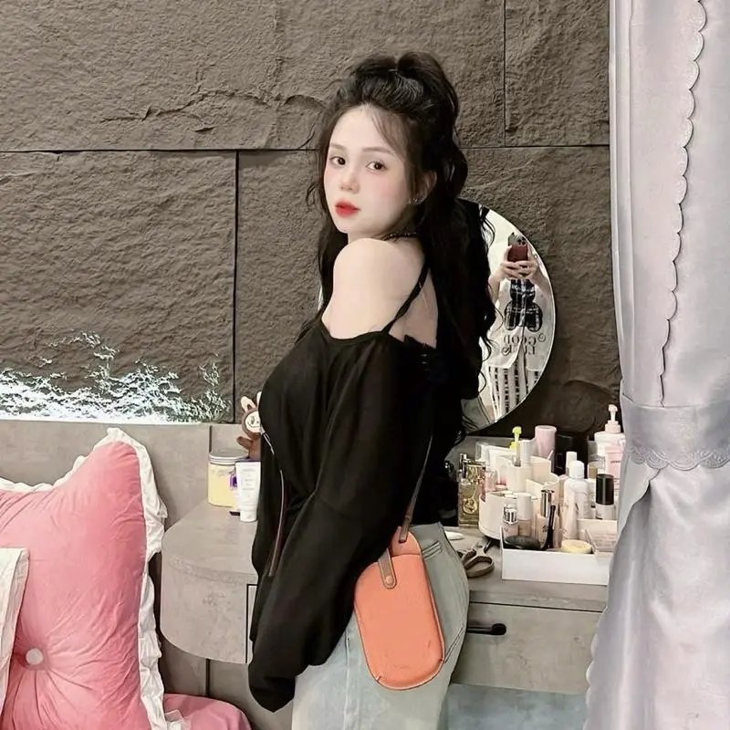 HANACLOHTING_01  Áo thun giấy 2 màu đan dây (không kèm áo quay) mẫu mới HANA CLOTHING 01 2