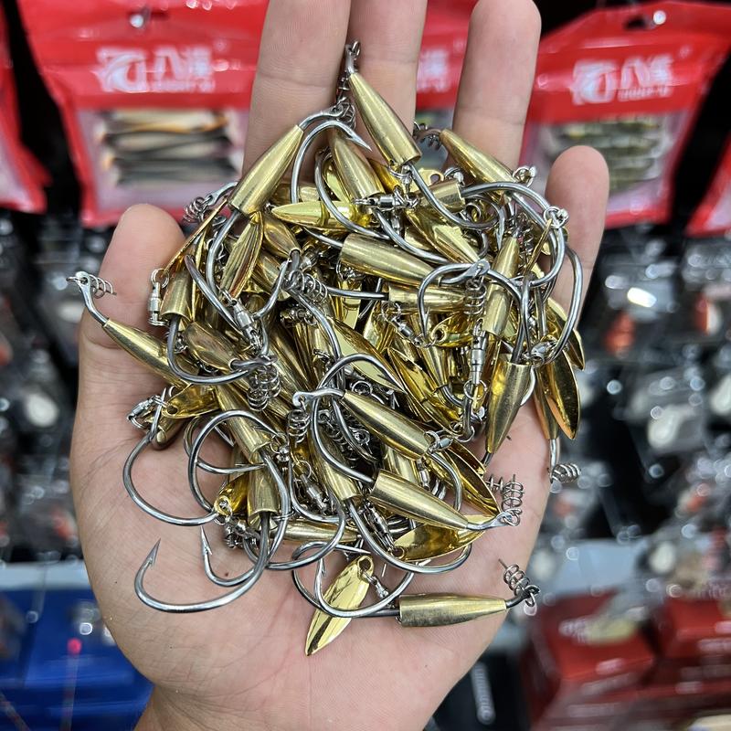 Lưỡi câu mồi mềm AR-15 có thìa xoay hàng mới  LK Hòa Bắt Cá Đi Câu Fishing Câu Cá