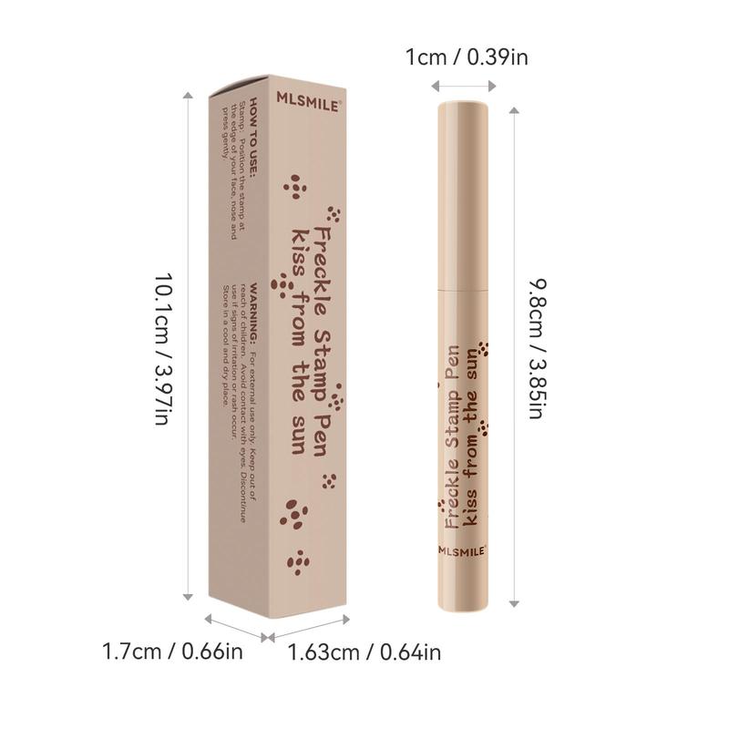 Product Introduction of Natural Simulation Freckle Pen, 1 Count Waterproof Long Lasting Freckle Pen, Quick Drying Freckle Pen, Makeup Tool for Women, Christmas Gift 12