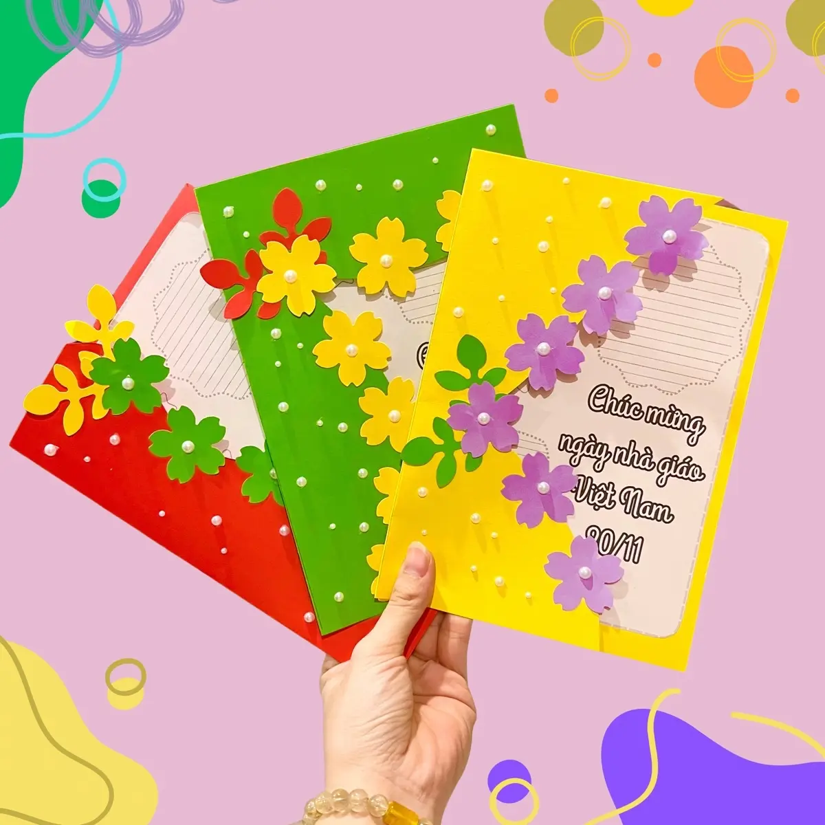 ￼(Phôi nguyên liệu) Thiệp tặng mẹ, tặng thầy cô 20/11, 20/10, 8/3