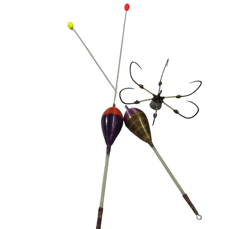 COMBO Phao xốp lưỡi lục đầu cần gồm có 1 phao +2 lưỡi tuỳ trọn Fishing Đi Câu Bắt Cá Câu Cá rẻ