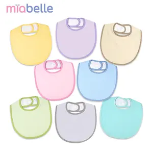 Miabelle Bib Bulat Polos - Slaber Celemek Bayi