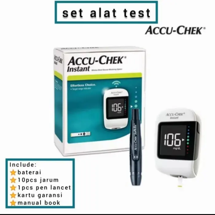 ALAT CEK GULA DARAH ACCUCHEK INSTAN-STRIP ACCUCHEK INSTAN ISI 50PCS 3