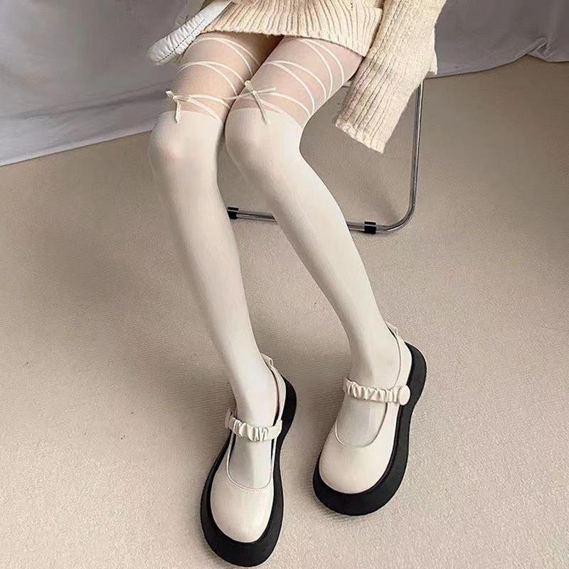 Product Introduction of Knee-High Boots, Lace-Up, Classy, ​​Stylish And Trendy, High-Quality Material, Super Durable, Super Smooth 24