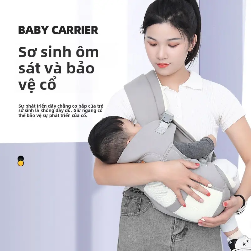 Dây Đeo Vai Cho Em Bé Dụng Cụ Hữu Ích, Cầm Trước Ngang, Cho Trẻ Sơ Sinh Và Trẻ Sơ Sinh, Sử Dụng Hai Mặt Trước Và Sau, Đơn Giản Và Nhẹ, Đa Năng 1