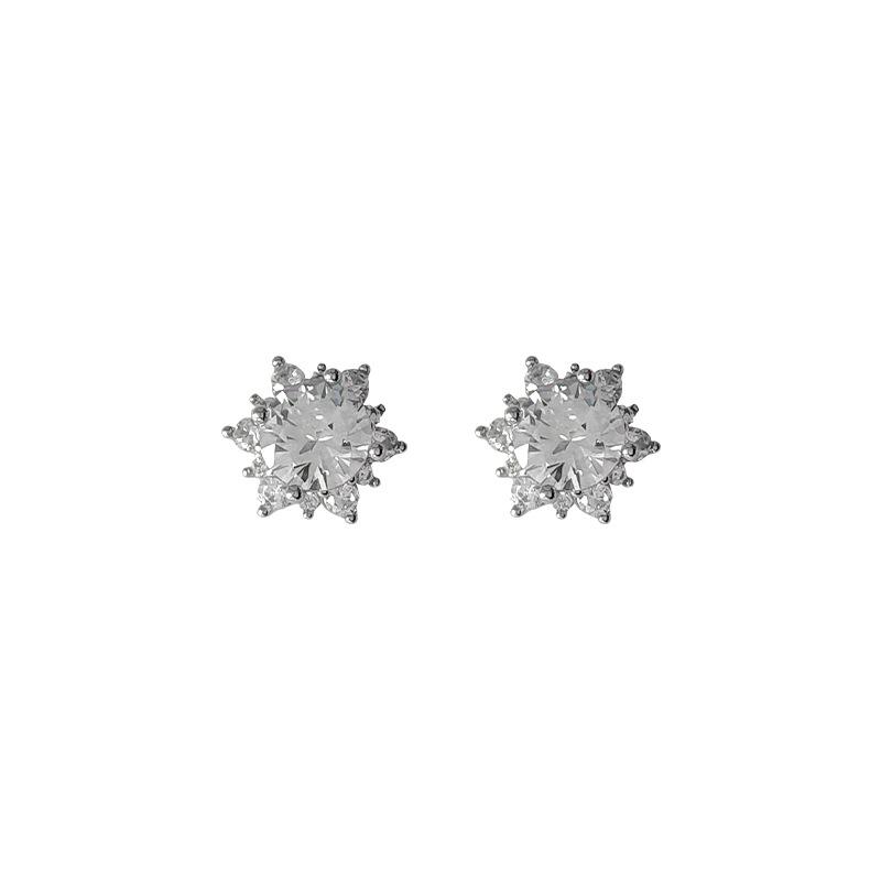 Product Introduction of High-Quality Zirconia Shiny Mini Version 925 Earrings for Women Elegant Simple Daily Commuting Ear Jewelry 10