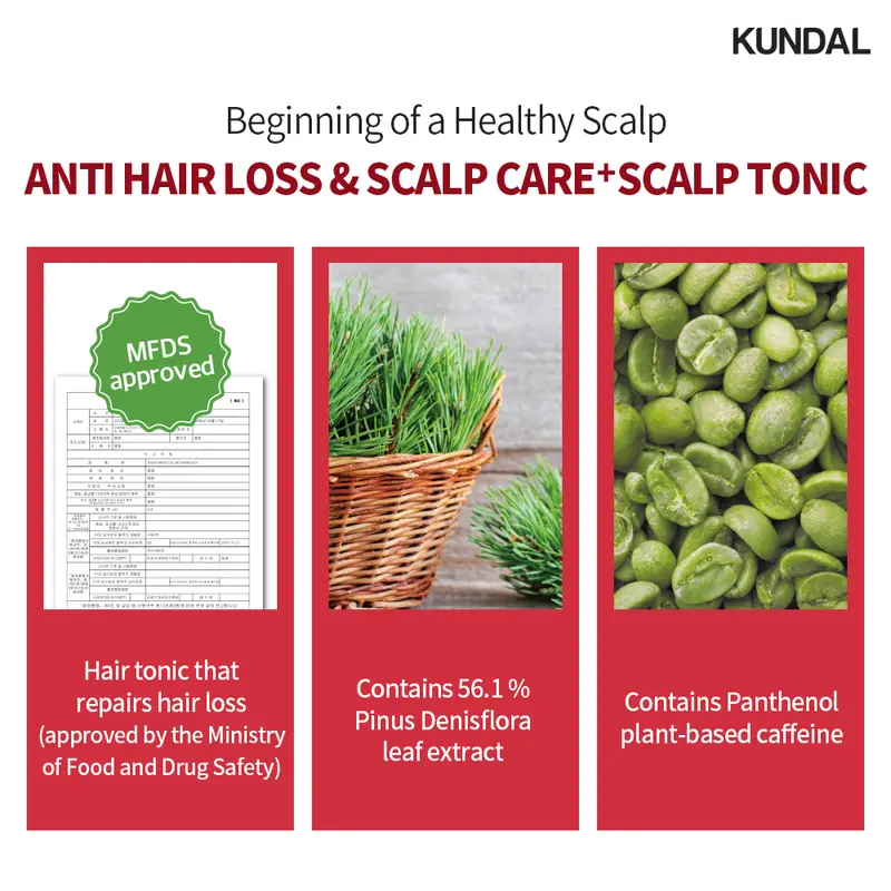KUNDAL Head Spa & Scalp Care + Solution Scalp Spray 100ml 2
