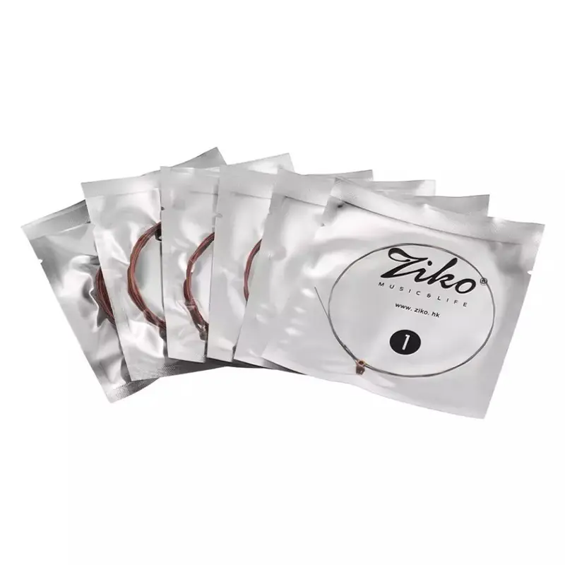 Bộ 6 Dây Đàn Guitar Acoustic Ziko  DR-010, DR011, DR012 7
