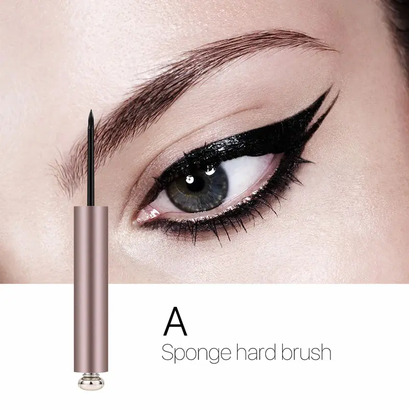 O.TWO.O Liquid Eyeliner Waterproof Long Lasting Eye Liner Pen Black Hitam Kosmetik 2